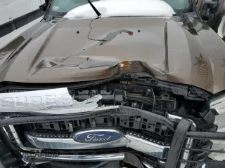 2015 Ford F-350 Platinum with VIN 1FT8W3BT9FEC93645, listed as a Copart auction lot 43228495 with 297,736 mi miles and Salvage Title. Bid and sale history available at DreamBid. Image 11.