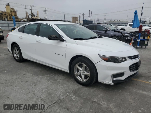 2016 Chevrolet Malibu LS z VIN 1G1ZB5ST2GF330583, wystawiony jako Copart lot #60837225 z przebiegiem 70 610 mil mil oraz Szkoda całkowita • Salvage title. Historia ofert i sprzedaży dostępna na DreamBid. Obrazek 4.