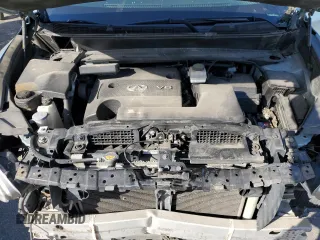 2013 Infiniti JX35 with VIN 5N1AL0MM8DC339713, listed as a Copart auction lot 50605525 with 106,036 mi miles and Salvage Title. Bid and sale history available at carsss.com. Image 12.