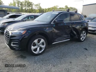 2021 Audi Q5 Premium Plus z VIN WA1BAAFY3M2063445, wystawiony jako Copart lot #55666905 z przebiegiem 29 436 mil mil oraz Szkoda całkowita • Salvage title. Historia ofert i sprzedaży dostępna na DreamBid. Obrazek 1.