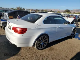 2011 BMW M3 with VIN WBSDX9C58BE583974, listed as a Copart auction lot 76848184 with 59,661 mi miles and Salvage Title. Bid and sale history available at carsss.com. Image 3.