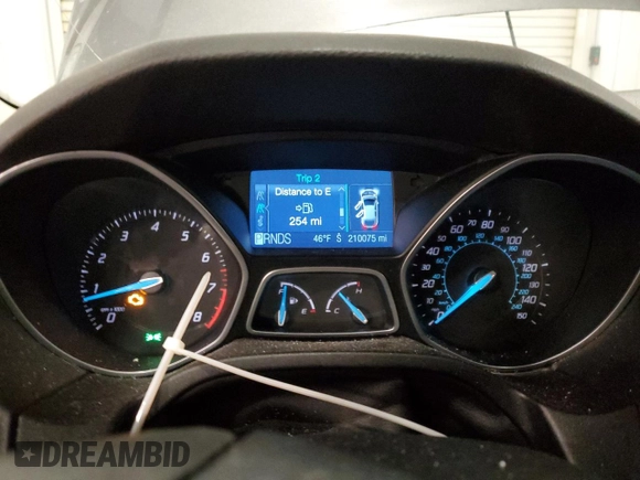 2012 Ford Focus SEL with VIN 1FAHP3H29CL386660, listed as a Copart auction lot 51447905 with 210,075 mi miles and Salvage Title. Bid and sale history available at carsss.com. Image 9.