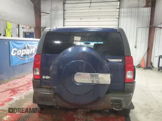 2008 Hummer H3 with VIN 5GTEN13E788138645, listed as a Copart auction lot 42048915 with 215,731 mi miles and Non Repairable. Bid and sale history available at carsss.com. Image 6.