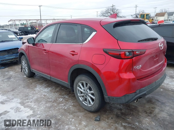 2022 Mazda CX-5 2.5 S Preferred Package with VIN JM3KFBCM7N0548741, listed as a IAAI auction lot 41580441 with 14,431 mi miles. Bid and sale history available at carsss.com. Image 3.