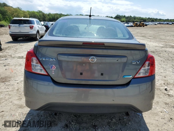 2016 Nissan Versa SV with VIN 3N1CN7AP4GL834761, listed as a Copart auction lot 55761875 with 127,869 mi miles and Salvage title. Bid and sale history available at DreamBid. Image 6.