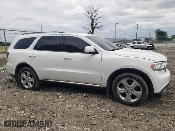 2014 Dodge Durango Limited with VIN 1C4RDJDG3EC597255, listed as a Copart auction lot 56186895 with 175,040 mi miles and Clean title. Bid and sale history available at DreamBid. Image 4.