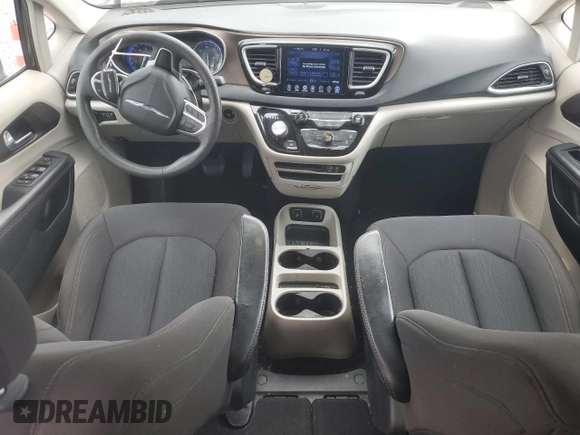 2017 Chrysler Pacifica Touring with VIN 2C4RC1DG8HR676046, listed as a Copart auction lot 57920745 with 100,164 mi miles and Salvage title. Bid and sale history available at DreamBid. Image 8.