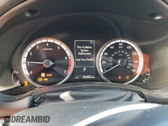 2021 Lexus NX with VIN JTJSARDZ8M2251603, listed as a Copart auction lot 86743474 with 30,408 mi miles and Salvage Title. Bid and sale history available at carsss.com. Image 9.
