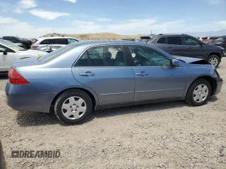 2007 Honda Accord LX z VIN 1HGCM564X7A085959, wystawiony jako Copart lot #57999935 z przebiegiem 177 132 mil mil oraz Szkoda całkowita • Salvage title. Historia ofert i sprzedaży dostępna na DreamBid. Obrazek 3.