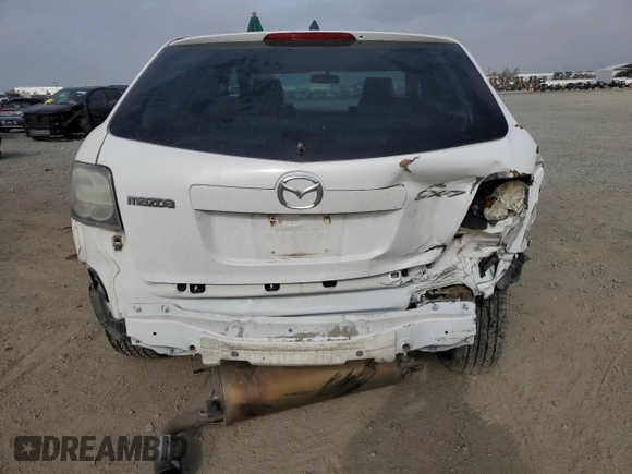 2007 Mazda CX-7 Touring with VIN JM3ER29LX70135606, listed as a Copart auction lot 52974395 with 207,938 mi miles and Salvage Title. Bid and sale history available at carsss.com. Image 6.