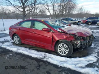 2012 Hyundai Sonata GLS with VIN 5NPEB4AC8CH335899, listed as a IAAI auction lot 41378841 with 54,837 mi miles. Bid and sale history available at carsss.com. Image 1.