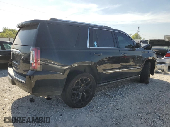 2018 GMC Yukon Denali with VIN 1GKS1CKJ0JR146025, listed as a Copart auction lot 67157534 with 109,900 mi miles and Clean Title. Bid and sale history available at carsss.com. Image 3.