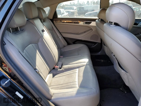 2017 Genesis G80 3.8L with VIN KMHGN4JE4HU200526, listed as a Copart auction lot 44784775 with 98,389 mi miles and Salvage Title. Bid and sale history available at DreamBid. Image 10.