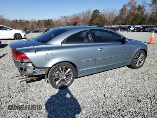 2010 Volvo C70 with VIN YV1672MC7AJ092851, listed as a Copart auction lot 82639664 with 73,004 mi miles and Salvage Title. Bid and sale history available at carsss.com. Image 3.
