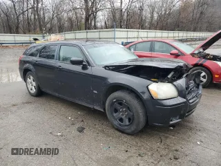 2006 Dodge Magnum SXT with VIN 2D4GZ47V66H344887, listed as a Copart auction lot 81021934 with 111,105 mi miles and Salvage Title. Bid and sale history available at DreamBid. Image 4.