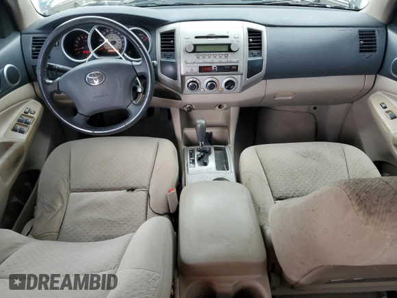 2005 Toyota Tacoma PreRunner с VIN 5TEKU72N35Z031555, выставлен на аукционе Copart как лот 63295825 с пробегом 140 031 миль миль и Списание • Salvage title. История ставок и продаж доступна на DreamBid. Изображение 8.