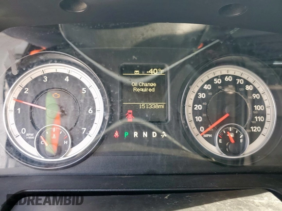 2014 Ram 1500 Express with VIN 1C6RR7FTXES293089, listed as a Copart auction lot 60222615 with 151,338 mi miles and Salvage title. Bid and sale history available at DreamBid. Image 9.