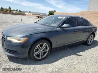 2012 Audi A6 3.0T Premium Plus with VIN WAUGGAFC8CN127598, listed as a Copart auction lot 53879895 with 137,676 mi miles and Clean Title. Bid and sale history available at carsss.com. Image 1.
