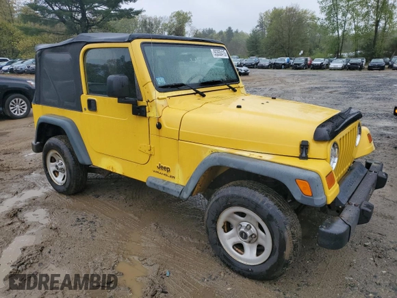 2006 Jeep Wrangler SE with VIN 1J4FA29116P781670, listed as a Copart auction lot 55350415 with 105,171 mi miles and Clean Title. Bid and sale history available at carsss.com. Image 4.