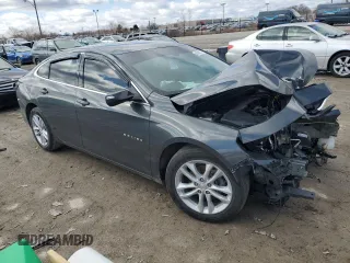 2017 Chevrolet Malibu LT with VIN 1G1ZE5ST2HF243422, listed as a Copart auction lot 46588215 with 43,923 mi miles and Salvage Title. Bid and sale history available at DreamBid. Image 4.