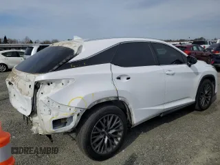 2021 Lexus RX with VIN 2T2YZMDA1MC259400, listed as a Copart auction lot 44816255 with 90,890 mi miles and Salvage Title. Bid and sale history available at carsss.com. Image 3.
