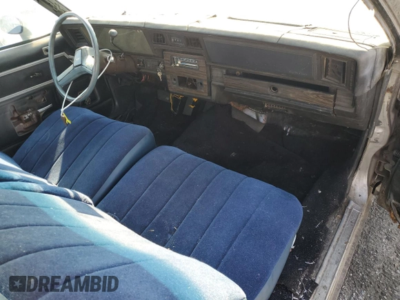 1979 Chevrolet Caprice z VIN 1N47L9C124570, wystawiony jako Copart lot #48075605 z przebiegiem 7219 mil mil oraz Czysty tytuł • Clean title. Historia ofert i sprzedaży dostępna na DreamBid. Obrazek 8.