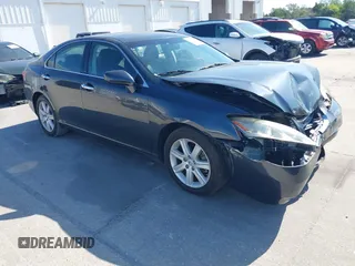 2008 Lexus ES 350 with VIN JTHBJ46G482249398, listed as a IAAI auction lot 42048437 with 124,500 mi miles. Bid and sale history available at carsss.com. Image 1.
