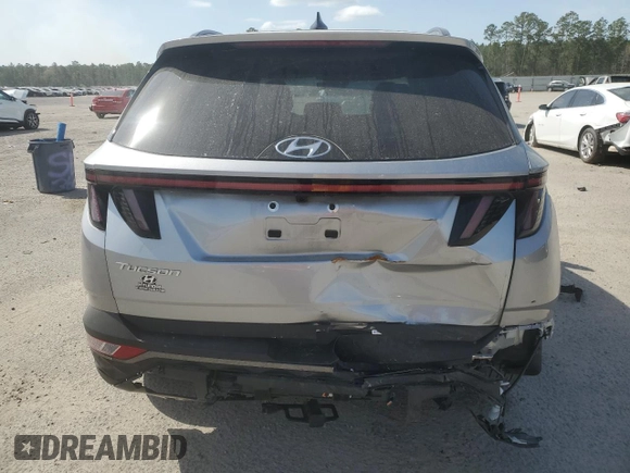 2023 Hyundai Tucson Limited with VIN 5NMJE3AE8PH221339, listed as a Copart auction lot 49944955 with 14,924 mi miles and Salvage Title. Bid and sale history available at carsss.com. Image 6.