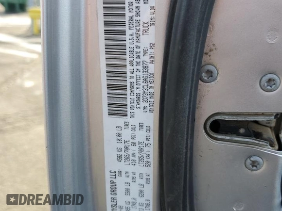 2010 Dodge Ram 3500 Laramie with VIN 3D73Y3CL6AG133877, listed as a Copart auction lot 46506895 with 176,677 mi miles and Clean Title. Bid and sale history available at carsss.com. Image 12.