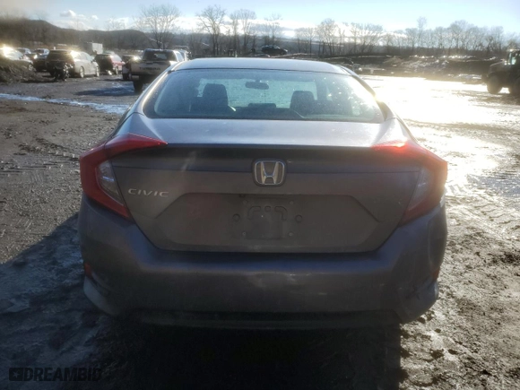 2016 Honda Civic Sedan EX with VIN 19XFC2F70GE223299, listed as a Copart auction lot 47004345 with 99,965 mi miles and Salvage Title. Bid and sale history available at carsss.com. Image 6.