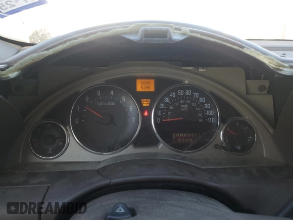 2006 Buick Rendezvous with VIN 3G5DB03L26S521862, listed as a Copart auction lot 82216664 with 157,479 mi miles and Salvage Title. Bid and sale history available at DreamBid. Image 9.
