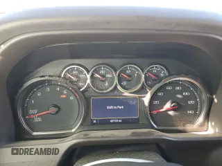 2021 Chevrolet Silverado 1500 LT with VIN 3GCUYDET7MG288203, listed as a Copart auction lot 89293605 with 40,755 mi miles and Salvage Title. Bid and sale history available at carsss.com. Image 9.