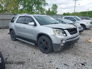 2010 GMC Acadia SLT1 with VIN 1GKLVMED1AJ108600, listed as a IAAI auction lot 42189260 with 189,846 mi miles and . Bid and sale history available at DreamBid. Image 1.