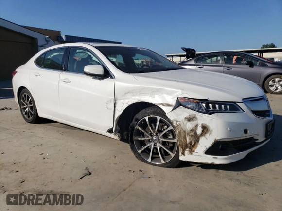 2016 Acura TLX Advance with VIN 19UUB2F78GA006081, listed as a Copart auction lot 66245104 with 94,409 mi miles and Salvage title. Bid and sale history available at DreamBid. Image 4.