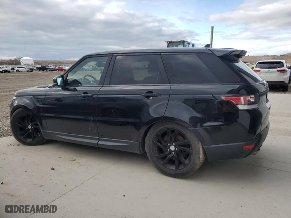 2016 Land Rover Range Rover Sport V6 HSE with VIN SALWR2PF8GA119370, listed as a Copart auction lot 45590635 with 121,233 mi miles and Clean Title. Bid and sale history available at carsss.com. Image 2.