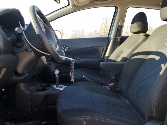 2015 Nissan Versa Note SV with VIN 3N1CE2CP8FL390170, listed as a Copart auction lot 80372974 with 109,768 mi miles and Salvage Title. Bid and sale history available at carsss.com. Image 7.