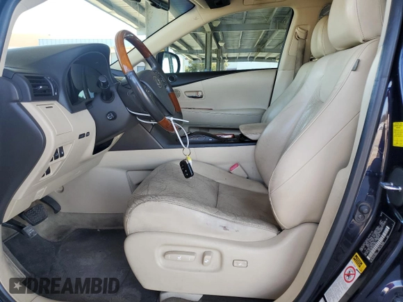 2010 Lexus RX 350 with VIN JTJBK1BA1A2413496, listed as a Copart auction lot 52710295 with 188,185 mi miles and Salvage Title. Bid and sale history available at carsss.com. Image 7.