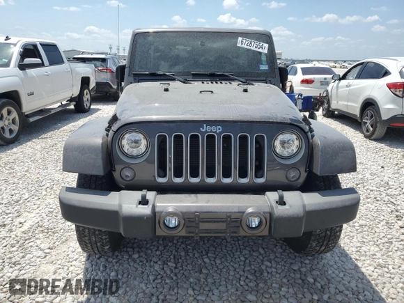 2018 Jeep Wrangler JK Unlimited Sahara with VIN 1C4BJWEG9JL812234, listed as a Copart auction lot 67287554 with 54,083 mi miles and Clean Title. Bid and sale history available at carsss.com. Image 5.