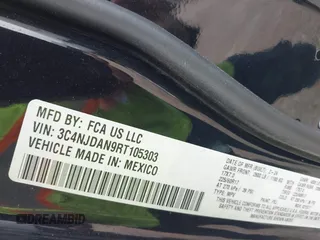 2024 Jeep Compass Sport с VIN 3C4NJDAN9RT105303, выставлен на аукционе IAAI как лот 41554518 с пробегом 10 798 миль миль и . История ставок и продаж доступна на DreamBid. Изображение 9.