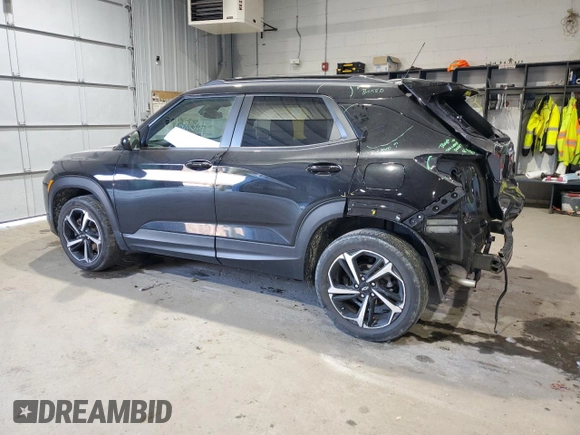 2022 Chevrolet TrailBlazer RS with VIN KL79MUSL3NB057053, listed as a Copart auction lot 81950244 with 49,601 mi miles and Clean Title. Bid and sale history available at DreamBid. Image 2.