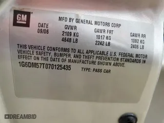 2007 Cadillac CTS with VIN 1G6DM57T070125435, listed as a Copart auction lot 44882345 with 192,147 mi miles and Salvage Title. Bid and sale history available at carsss.com. Image 12.
