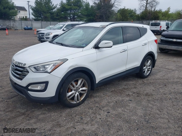 2013 Hyundai Santa Fe 2.0T Sport with VIN 5XYZUDLA8DG079795, listed as a IAAI auction lot 42035743 with 170,321 mi miles. Bid and sale history available at carsss.com. Image 18.