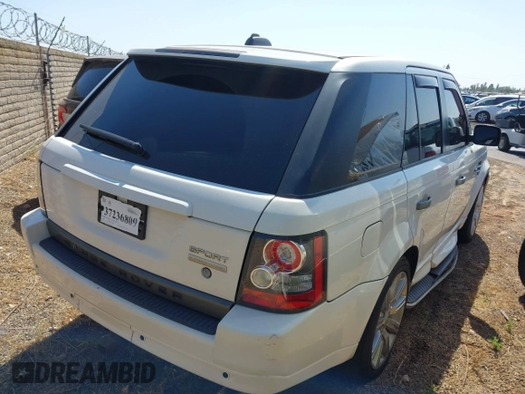 2008 Land Rover Range Rover Sport SC with VIN SALSH23458A182580, listed as a IAAI auction lot 37607070 with 157,019 mi miles and . Bid and sale history available at DreamBid. Image 4.