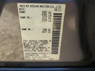 2015 Nissan Altima SL z VIN 1N4BL3AP6FC489577, wystawiony jako Copart lot #48926865 z przebiegiem 176 891 mil mil oraz Czysty tytuł • Clean title. Historia ofert i sprzedaży dostępna na DreamBid. Obrazek 12.