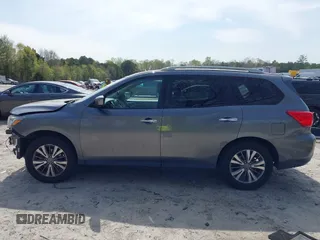 2019 Nissan Pathfinder S with VIN 5N1DR2MN2KC618863, listed as a IAAI auction lot 41922994 with 143,693 mi miles and . Bid and sale history available at DreamBid. Image 15.