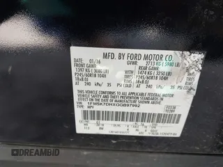 2016 Ford Explorer XLT with VIN 1FM5K7DHXGGB97992, listed as a IAAI auction lot 41880961 with 179,233 mi miles and . Bid and sale history available at carsss.com. Image 9.