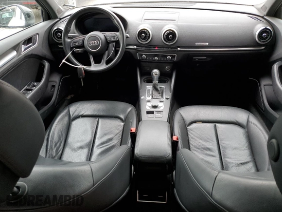 2018 Audi A3 Sedan Premium Plus with VIN WAUJ8GFF9J1025876, listed as a Copart auction lot 54674044 with 97,547 mi miles and Salvage Title. Bid and sale history available at carsss.com. Image 8.