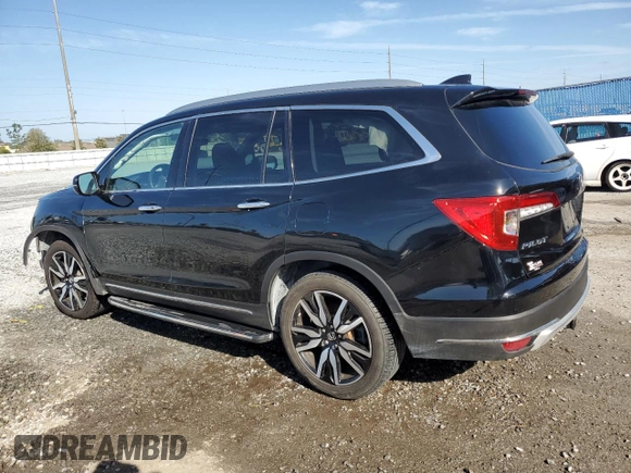 2019 Honda Pilot Touring 8-Passenger z VIN 5FNYF5H97KB007291, wystawiony jako Copart lot #47608765 z przebiegiem 70 758 mil mil oraz Szkoda całkowita • Salvage title. Historia ofert i sprzedaży dostępna na DreamBid. Obrazek 2.
