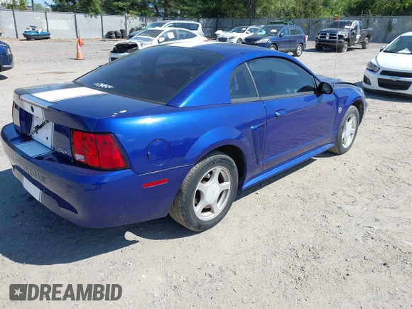 2004 Ford Mustang Standard with VIN 1FAFP40664F175623, listed as a IAAI auction lot 42147276 with 105,563 mi miles and . Bid and sale history available at DreamBid. Image 4.