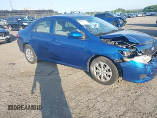 2010 Toyota Corolla with VIN JTDBU4EE4A9116209, listed as a IAAI auction lot 42578162 with 37,955 mi miles and . Bid and sale history available at DreamBid. Image 1.